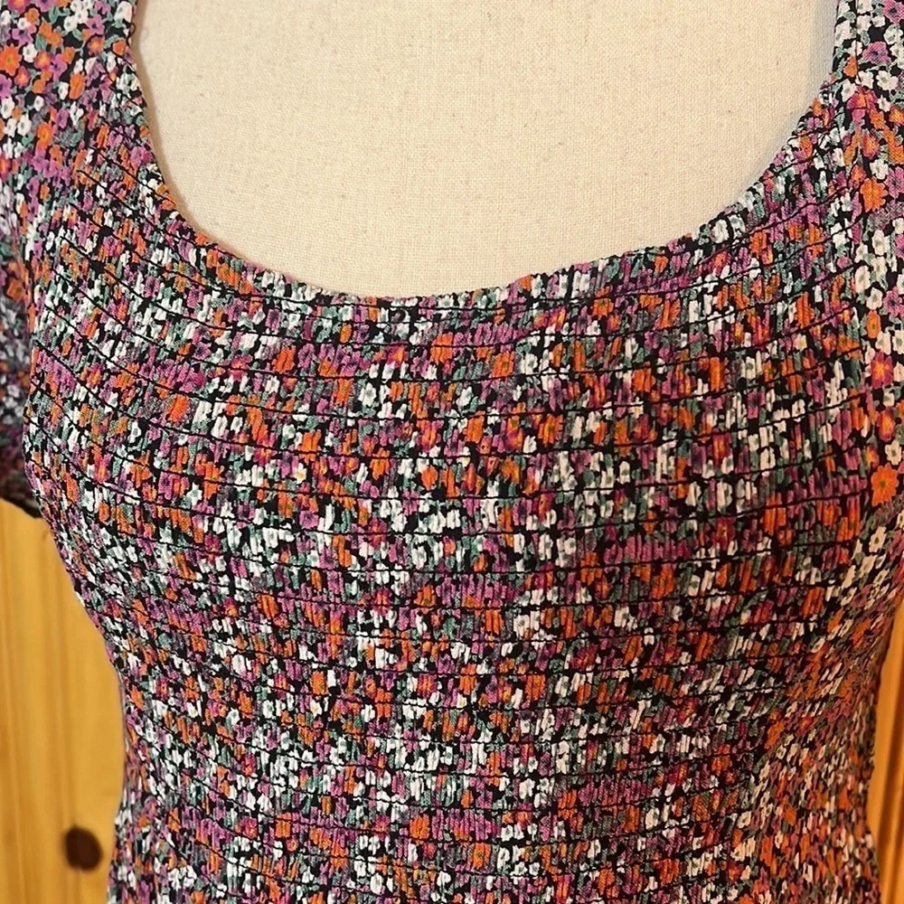 Patrons Of Peace Floral Print Dress Sz- S - Picture 4 of 9